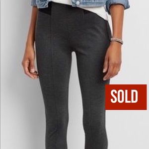 SOLD❗️NWOT Maurice’s Ponte Pant Dark Heather Grey